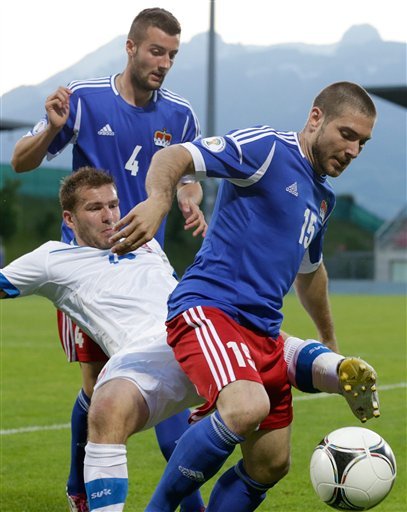 Лихтенщайн - Словакия 1:1 