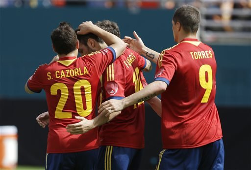 Испания - Хаити 2:1 