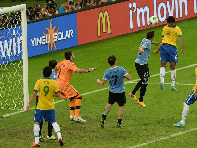 Бразилия - Уругвай 2:1 