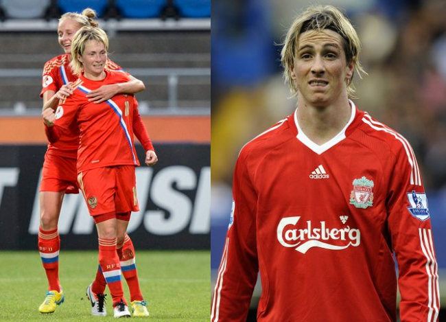 Като две капки вода: Елена Терекхова и Фернандо Торес