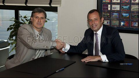 Мартино подписа договор с Барселона