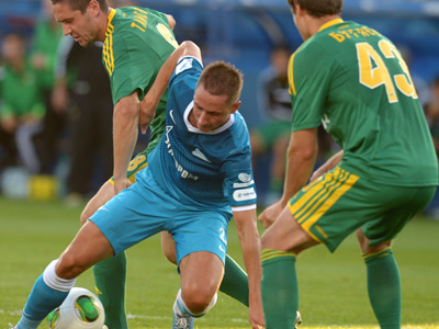 Зенит - Кубан Краснодар 1:1 