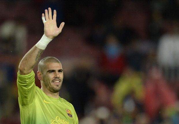 Валдес иска красив край на кариерата си в Барселона