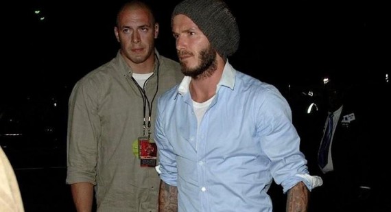 Бекъм посети базата на Реал Мадрид в САЩ (снимки)