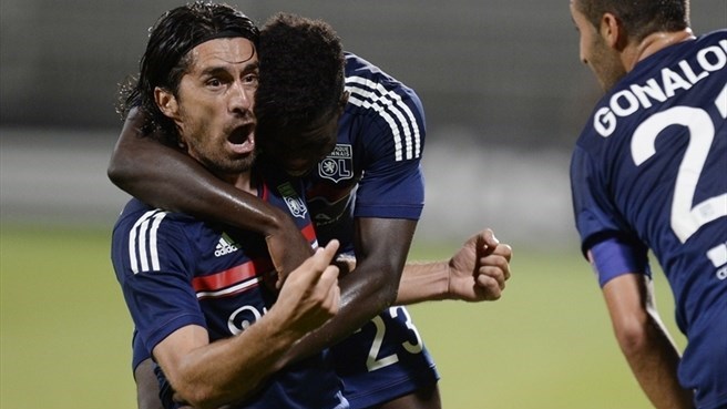 Грасхопърс - Олимпик Лион 0:1 