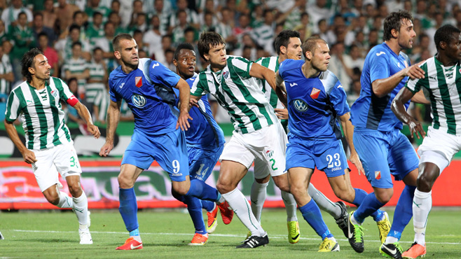 Бурсаспор - Войводина 0:3 