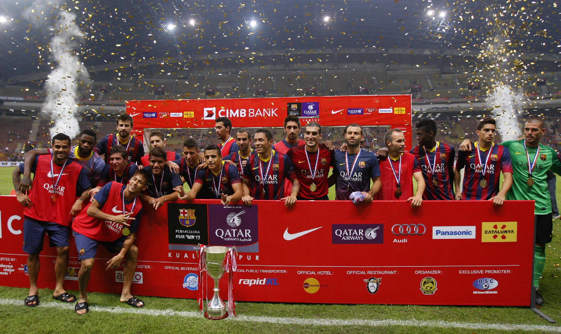 Малайзия XI - Барселона 1:3 