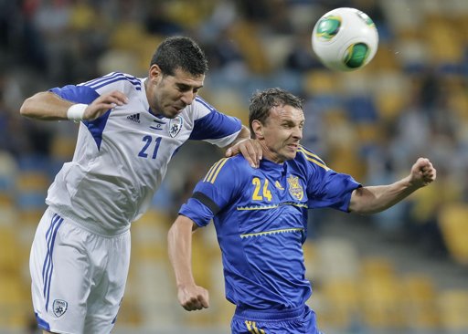 Украйна - Израел 2:0 