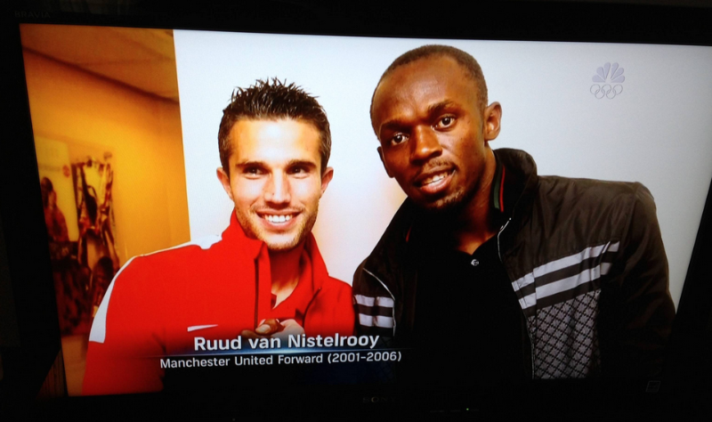 Американската телевизия NBC обърка Робин ван Перси с Рууд ван Нистелрой