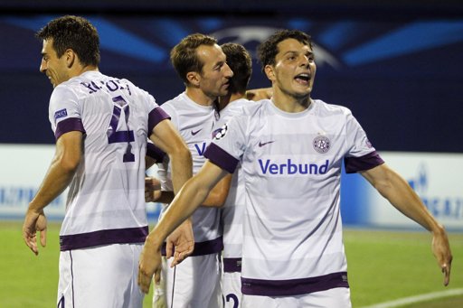 Динамо Загреб - Аустрия Виена 0:2 