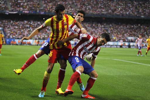 Атлетико Мадрид - Барселона 1:1 