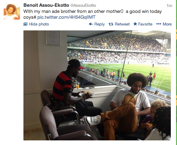 Асу-Екото изгледа победа над Суонзи с брат си Емануел Адебайор