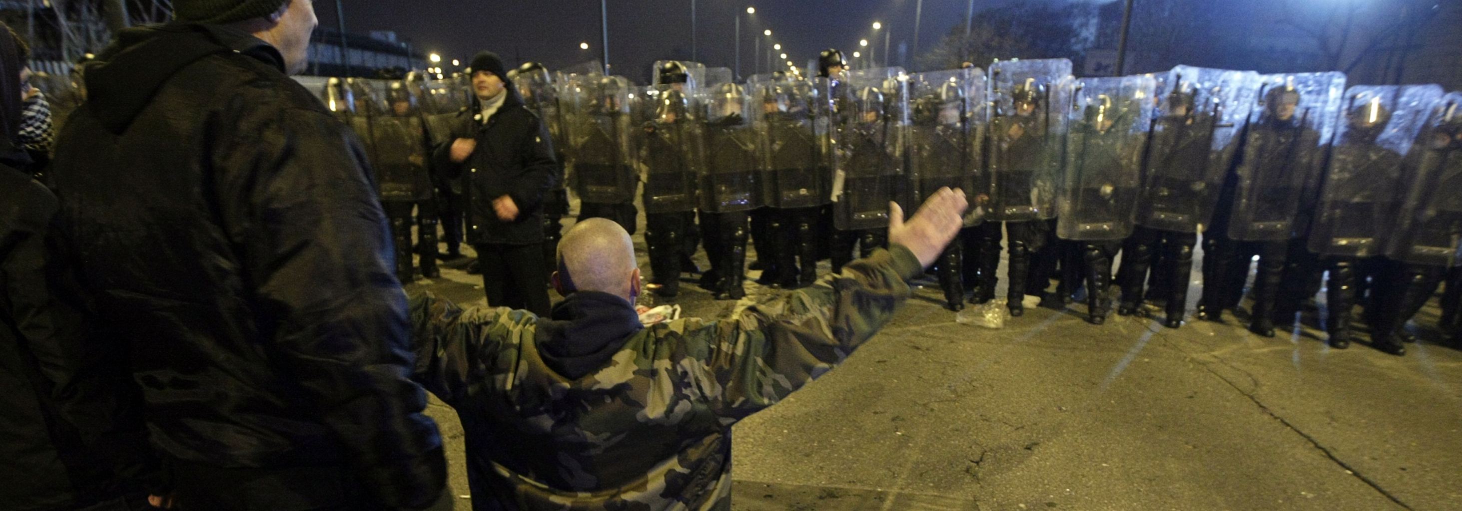 62 задържани след мача Румъния - Унгария