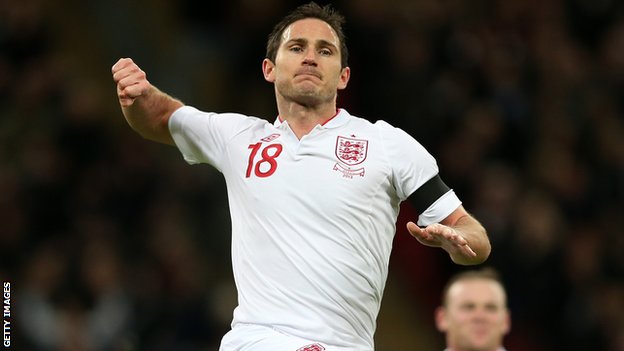 Ходжсън обяви, че Лампард ще изиграе стотния си мач за Англия