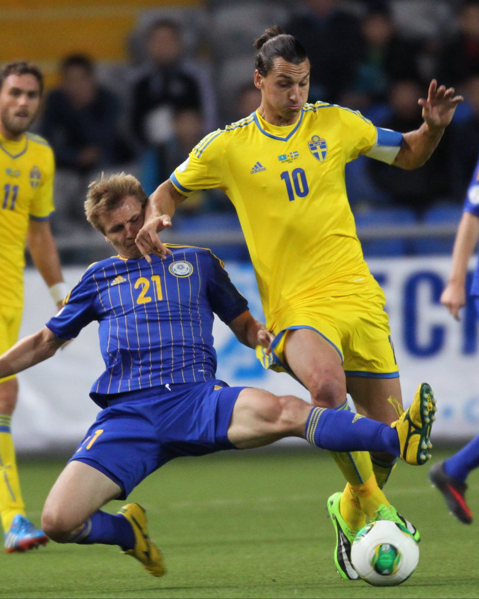 Казахстан - Швеция 0:1 