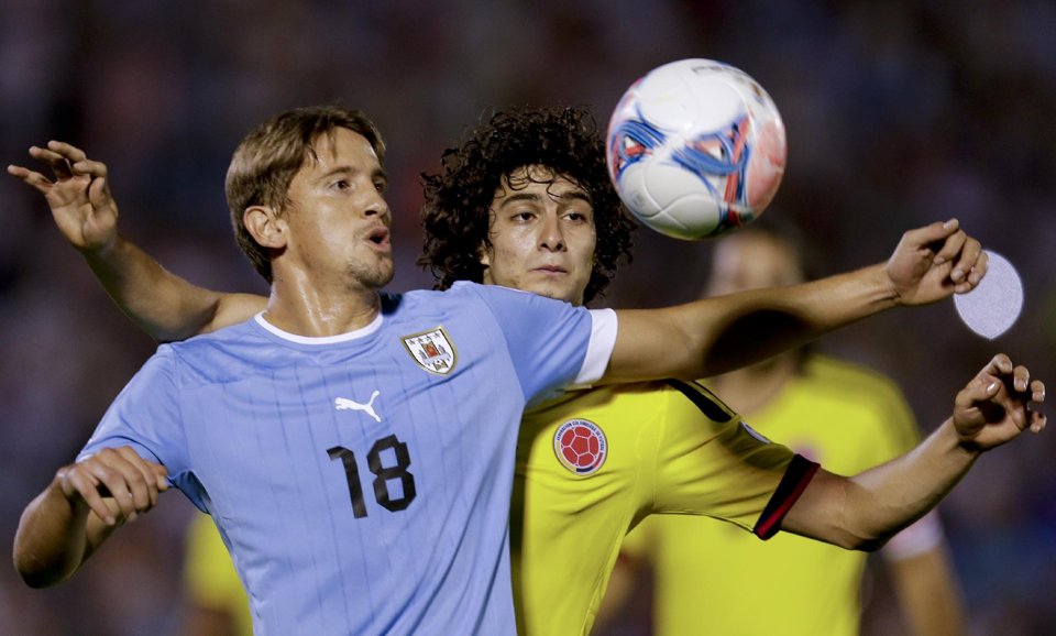 Уругвай - Колумбия 2:0 