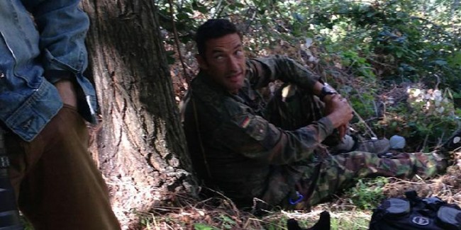 Вратарят на Дженоа е забелязан да наблюдава базата на Сампдория обелечен в камуфлажни дрехи