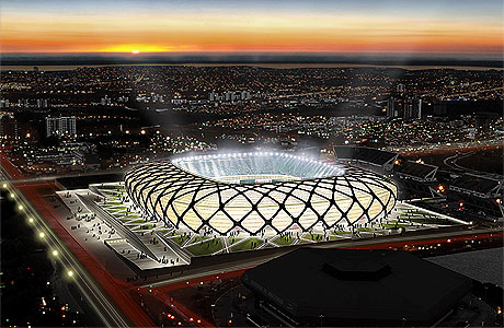 Един от стадионите за Мондиал 2014 може да стане затвор