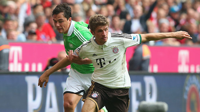 Байерн Мюнхен - Волфсбург 1:0 