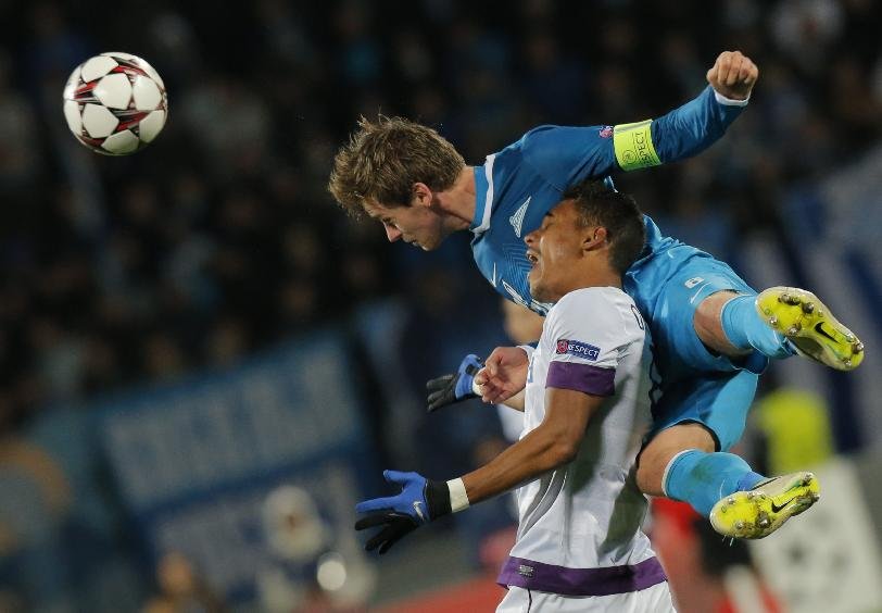 Зенит - Аустрия Виена 0:0 