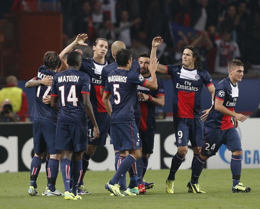 Пари Сен Жермен - Бенфика 3:0 