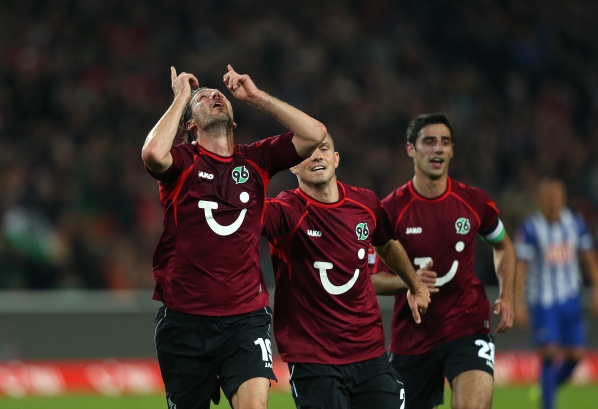 Хановер 96 - Херта 1:1 