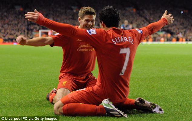 Суарес: Останах в Ливърпул по съвет на Джерард