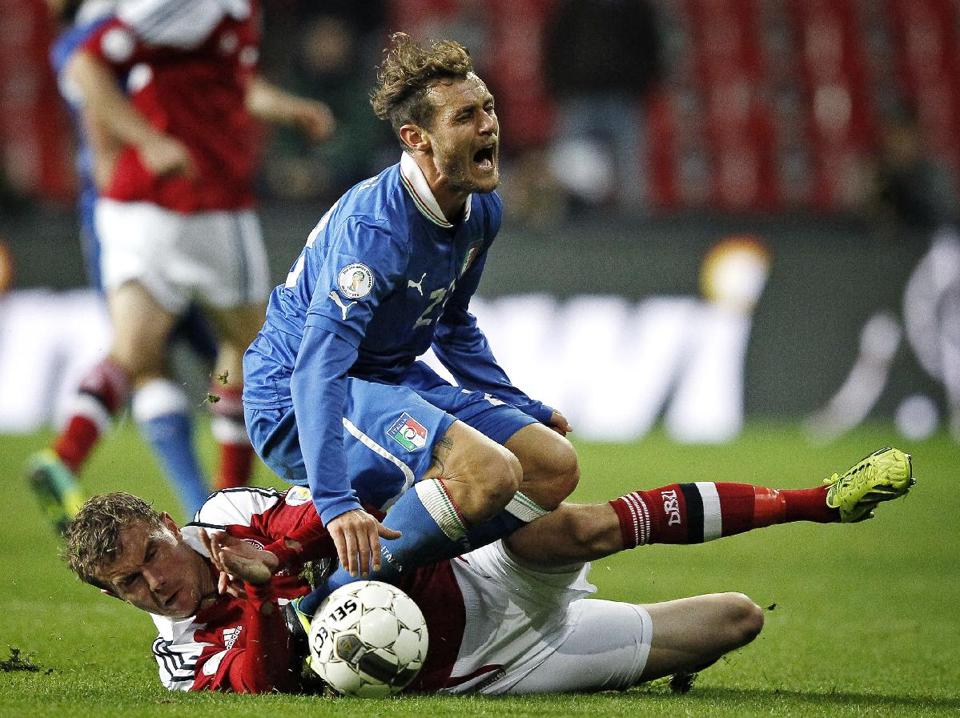 Дания - Италия 2:2 