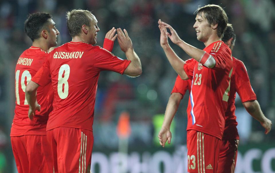 Люксембург - Русия 0:4 