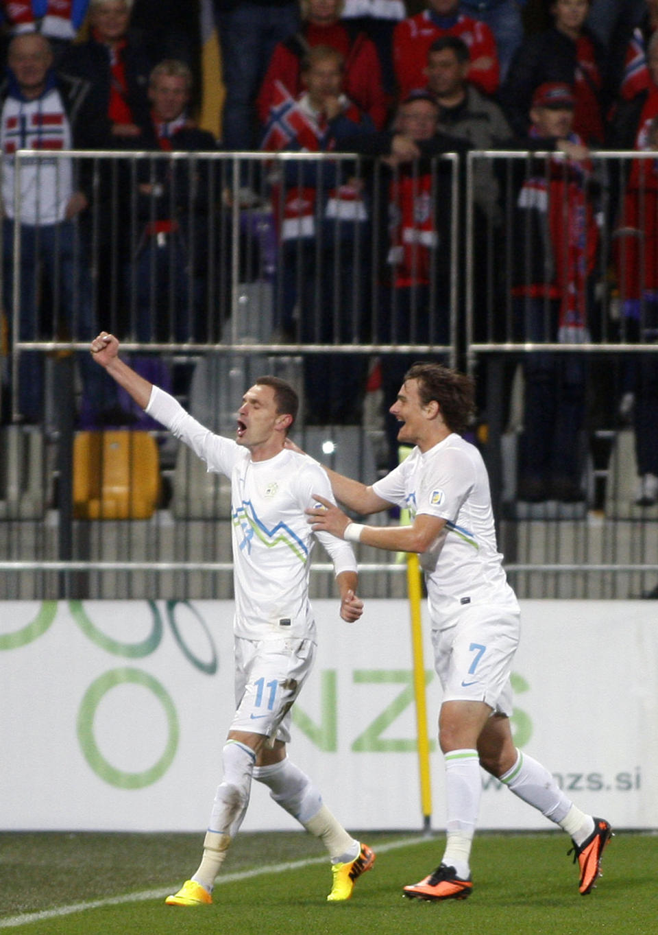 Словения - Норвегия 3:0 