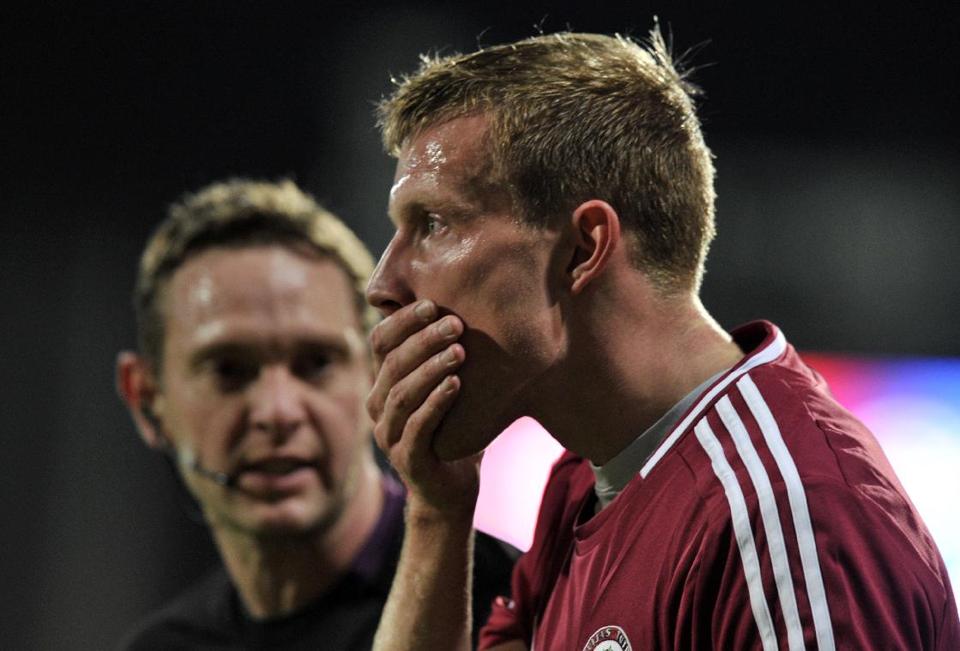 Латвия - Словакия 2:2 