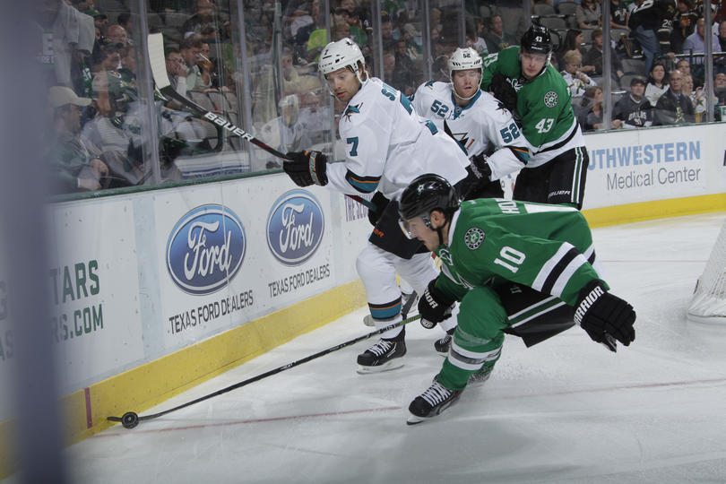 Сан Хосе Шаркс - Далас Старс 3:4 