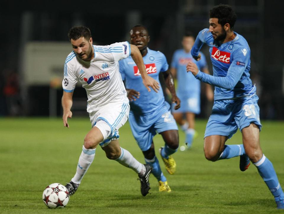 Олимпик Марсилия - Наполи 1:2 