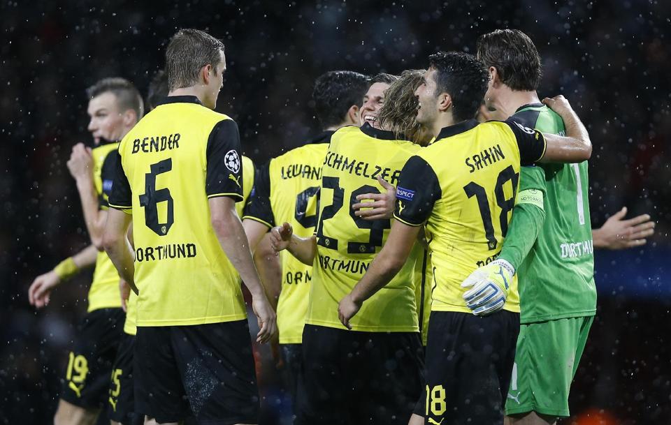 Арсенал - Борусия Дортмунд 1:2 