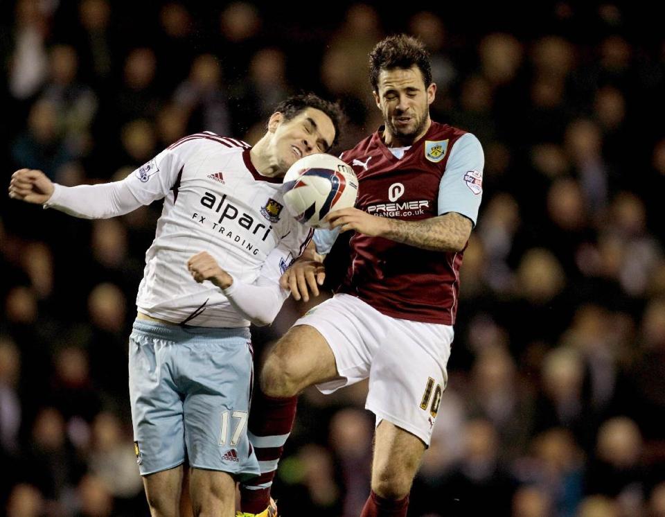 Бърнли - Уест Хем 0:2 