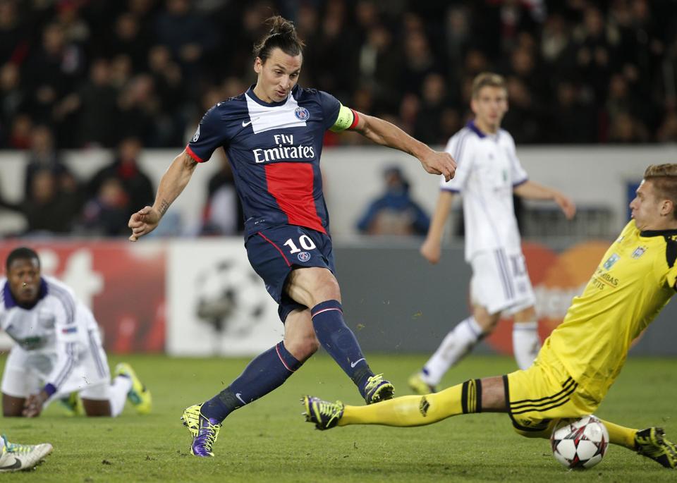 Пари Сен Жермен - Андерлехт 1:1 