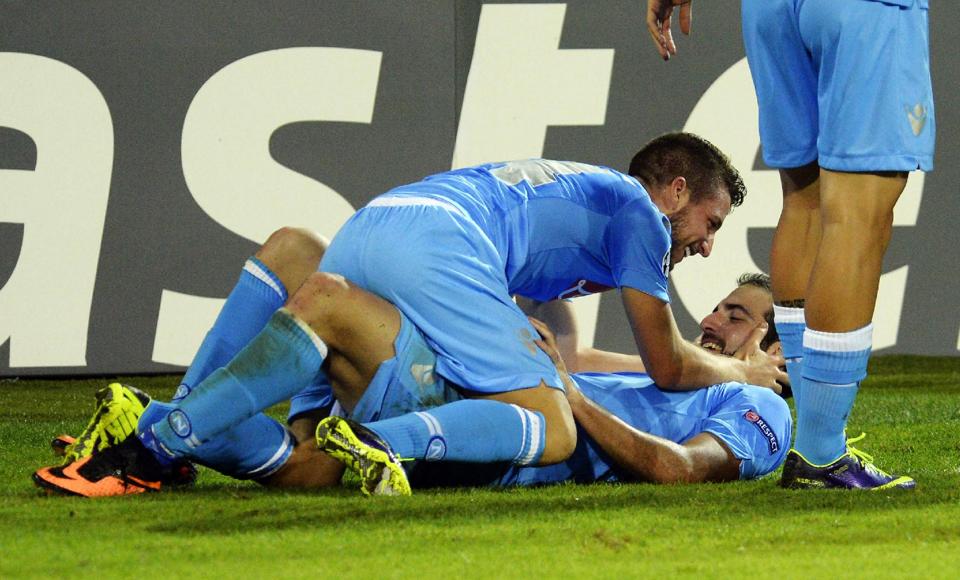 Наполи - Олимпик Марсилия 3:2 