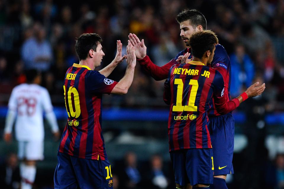 Барселона - Милан 3:1 