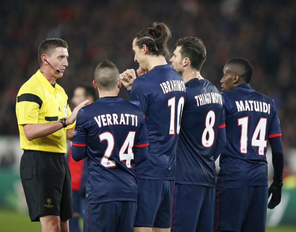 Пари Сен Жермен - Олимпиакос 2:1 