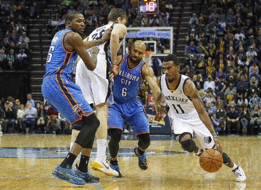 Оклахома Сити - Мемфис Гризлийс 87:90 