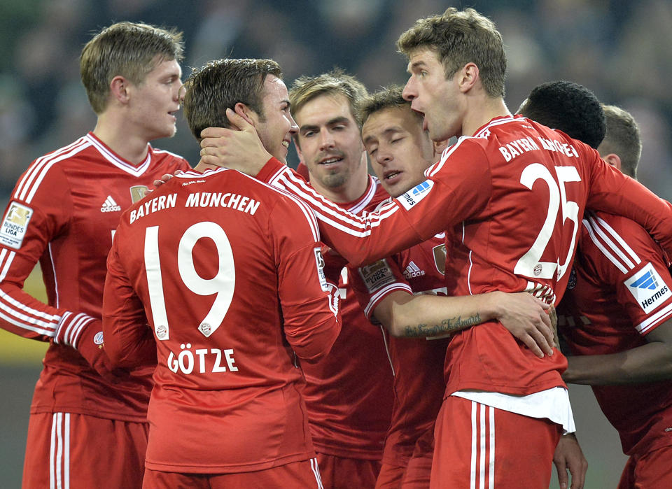 Борусия М - Байерн Мюнхен 0:2 