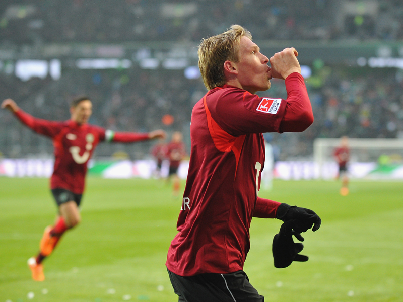 Волфсбург - Хановер 96 1:3 