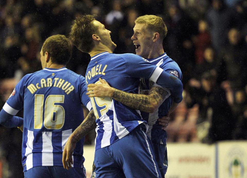 Уигън - Кристъл Палас 2:1 