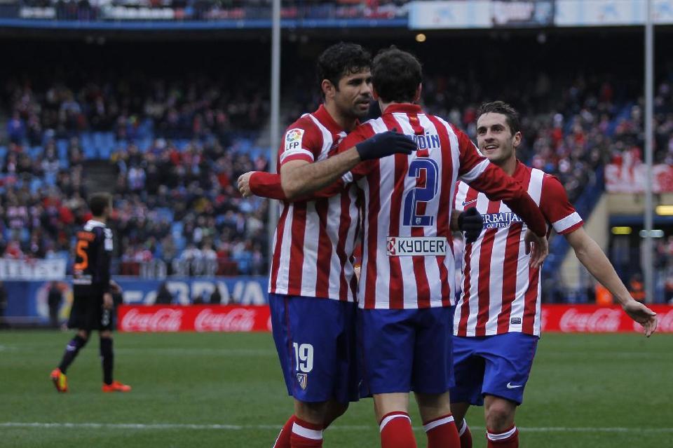 Атлетико Мадрид - Валядолид 3:0 
