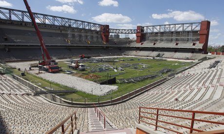 ФИФА изключва стадиона в Коритиба от Мондиал 2014