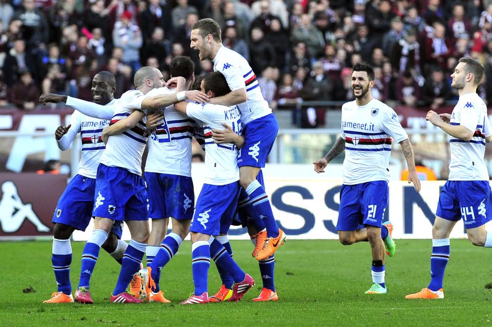 Торино - Сампдория 0:2 