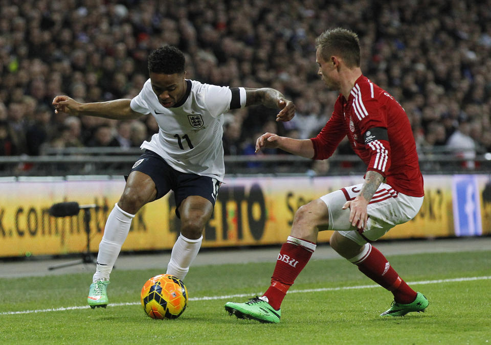 Англия - Дания 1:0 