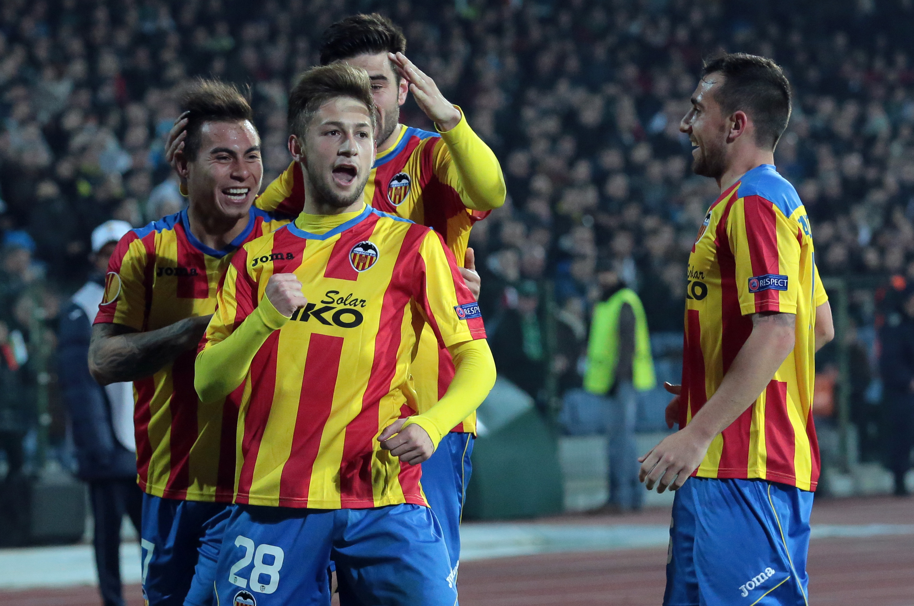 Лудогорец - Валенсия 0:3 