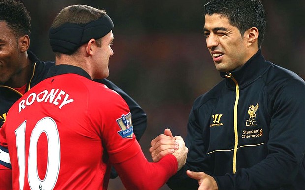 Рууни: Суарес е на едно ниво с Меси и Роналдо