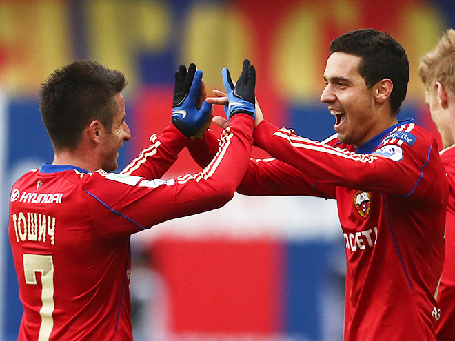 ЦСКА Москва - Зенит 1:0 